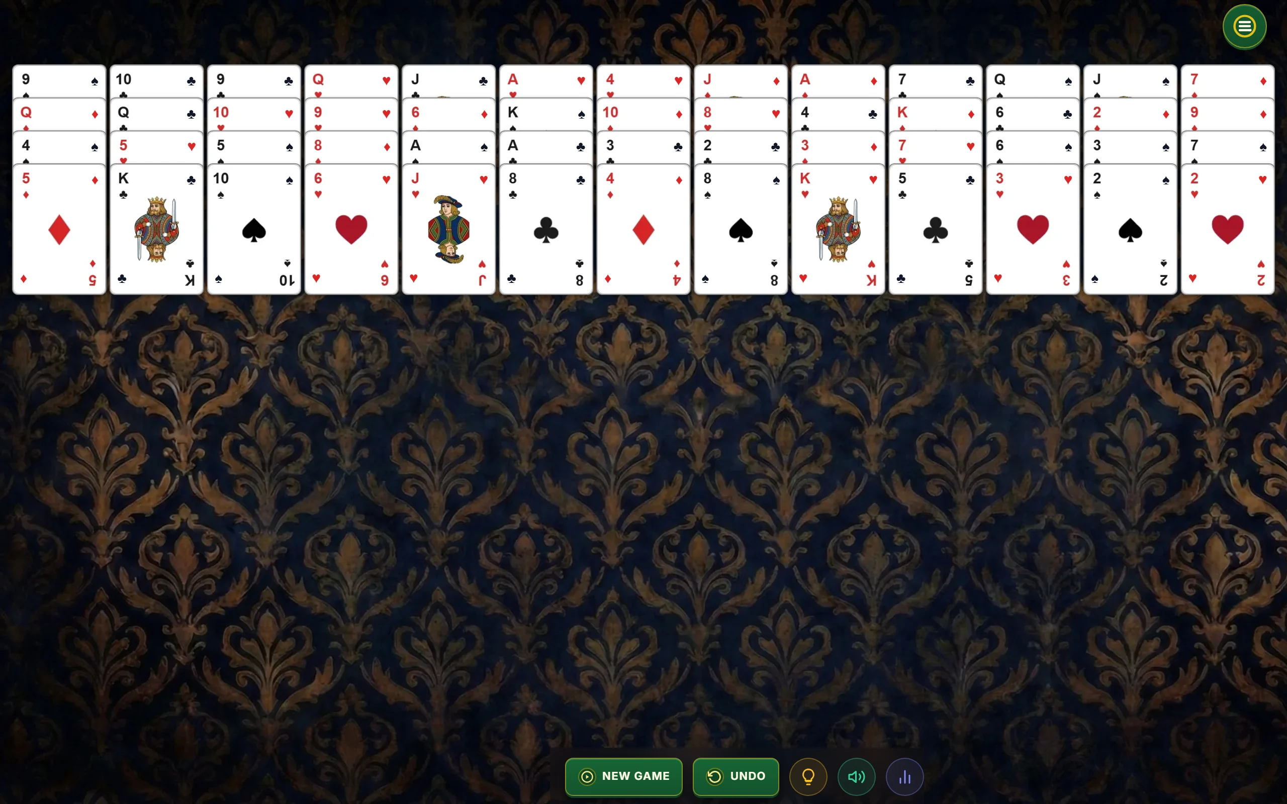 All in a Row Solitaire